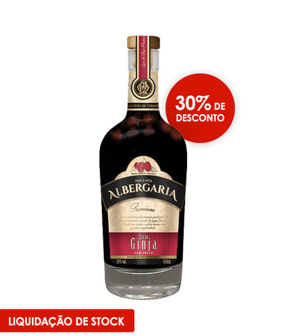 Licor de Ginja Albergaria Premium Com Fruto 50cl