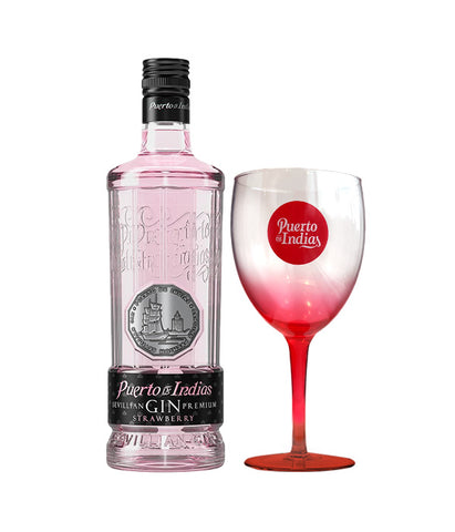 Pack Puerto de Indias Strawberry Gin