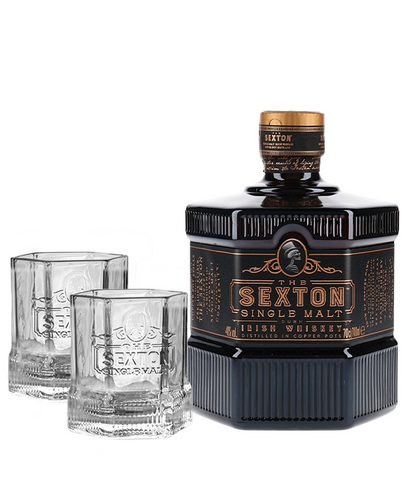 The Sexton Whiskey + Oferta de 2 Copos